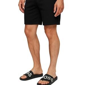 BOSS Hugo Boss Black Logo Slides Sandals – Men’s Size 11 (Made in Italy)